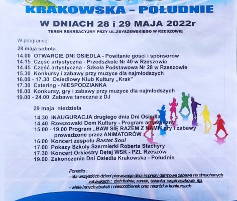 Dni osiedla Krakowska - Południe 2022